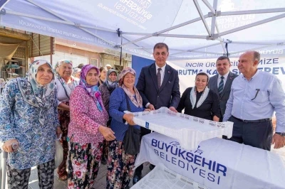 İzmir B&uuml;y&uuml;kşehir Belediyesi&rsquo;nden &uuml;reticiye kerevet desteği