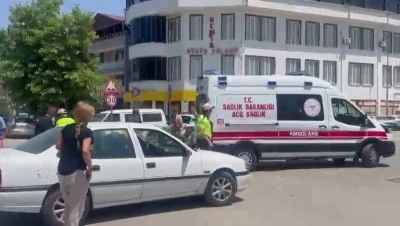 İznik’te otomobil ile motosiklet çarpıştı: 1 yaralı