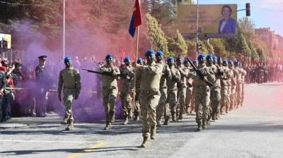 Jandarma&rsquo;dan nefes kesen 29 Ekim g&ouml;sterisi