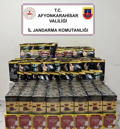 Jandarma Kaçak Tütün ve Çay Ele Geçirdi, Bir Kişi Gözaltına Alındı