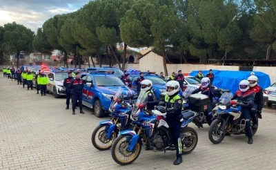 Jandarmadan özel trafik denetimi