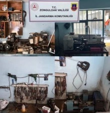 Jandarmanın silah operasyonunda 1 tutuklama