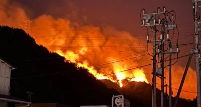 Japonya’da orman yangını alarmı: 2 eyalet alevlere teslim oldu