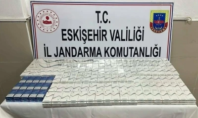 Ka&ccedil;ak sigara ticareti yapan şahsı jandarma yakaladı