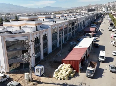Kahramanmaraş Gıda Toptancılar Sitesi Yeniden İnşa Ediliyor