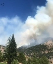 Kahramanmaraş'ta Büyük Orman Yangınına Havadan ve Karadan Müdahale!