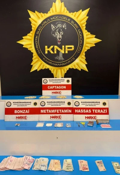 Kahramanmaraş’ta Uyuşturucu Operasyonu