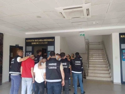 Kahramanmaraş’ta uyuşturucuya 14 tutuklama