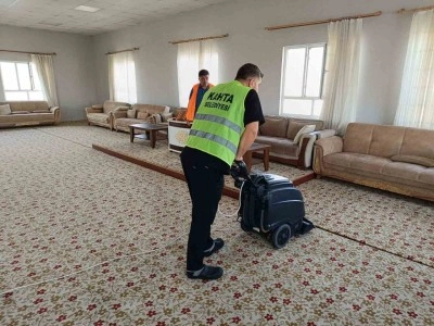 Kahta Belediyesi’nden camilerde kapsamlı temizlik