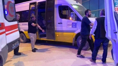 Kalp krizi geçiren vatandaşı otobüs şoförü hastaneye yetiştirdi