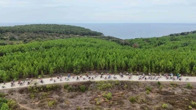Kandıra&rsquo;nın 90 kilometrelik sahil rotasında pedal heyecanı