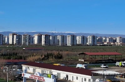 Karacadağ'a yine kar d&uuml;şt&uuml;