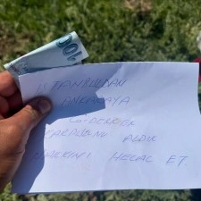 Karpuz üreticisini duygulandıran not