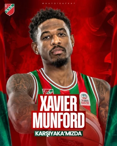 Karşıyaka Basketbol, Xavier Munford&rsquo;u kadrosuna kattı