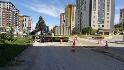 Kastamonu’da Kazı Sırasında Doğalgaz Borusu Patladı