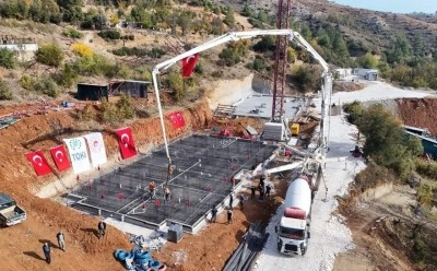 Kavaklıdere&rsquo;de 9&rsquo;uncu toplu konut i&ccedil;in temel atıldı