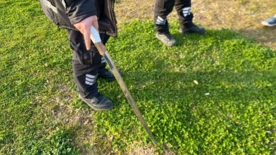 Kavgayı ayıran güvenlik görevlisi döner bıçağıyla yaralandı