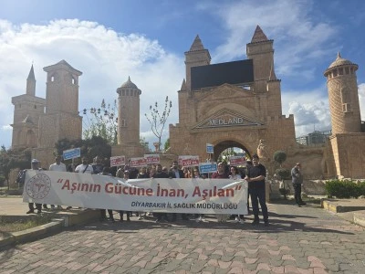 Kayapınar&rsquo;da D&uuml;nya Aşı Haftası&rsquo;na Anlamlı Y&uuml;r&uuml;y&uuml;ş