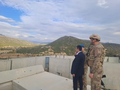 Kaymakam Atış, Askerlere Moral Ziyareti Gerçekleştirdi