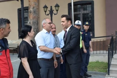 Kaymakam veda etti