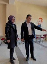 Kaymakam Dertlioğlu&rsquo;ndan gen&ccedil;lik merkezine ziyaret