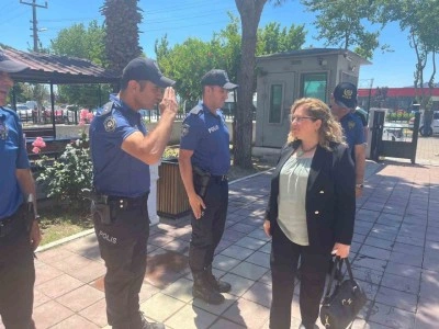 Kaymakam Doğru, kolluk kuvvetleri ile bir araya geldi