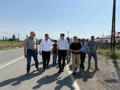 Kaymakam Erdoğan’dan köy ziyareti