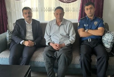 Kaymakam'ın İlk Ziyareti Şehit Ailesine