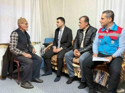 Kaymakam Kılı&ccedil; vatandaşların kapısını tek tek &ccedil;aldı