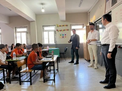 Kaymakam Mustafa Atış’tan Öğrencilere Moral Ziyareti