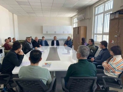 Kaymakam Partal’dan Şehit Abidin Tanrıkolu Anadolu Lisesi’ne ziyaret