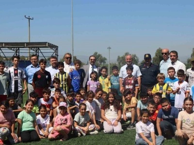 Kaymakam Yaz Kur’an Kursu öğrencileriyle buluştu