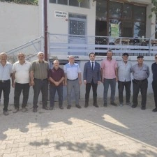 Kaymakam Uçar köylerde vatandaşlarla bir araya geldi