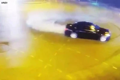 Kayseri’de Drift Yapan  Sürücülere Rekor Para Cezası