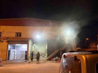 Hayvansal yan &uuml;r&uuml;nler tesisinde yangın