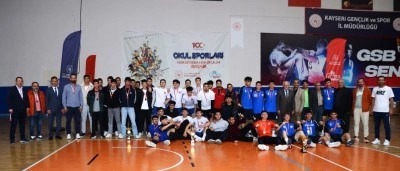 Kayseri Liseli Gen&ccedil;ler Hentbol İlBirinciliği sona erdi