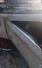 Kaza yapan sürücü arabası için ağladı: "Ben ne yaptım ağabey?"