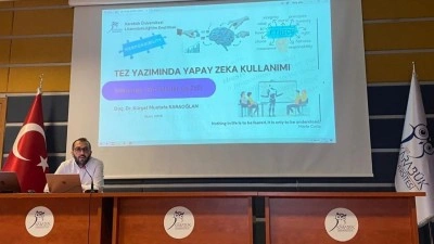 KB&Uuml;&rsquo;de "Tez Yazımında Yapay Zek&acirc; Kullanımı" semineri d&uuml;zenlendi