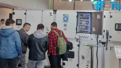 KB&Uuml; &ouml;ğrencileri iklimlendirme ve soğutma tesislerini yerinde inceledi