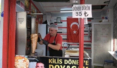 Kilis’te 35 TL’ye döner