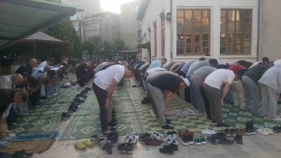 Kırklareli’nde bayram namazı coşkuyla eda edildi