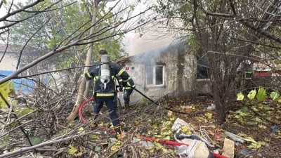 Kırklareli&rsquo;nde metruk binada yangın