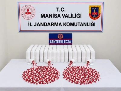 Kırsala gizlenen 12 bin 450 sentetik hap ele ge&ccedil;irildi