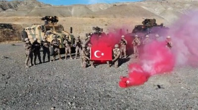 Kırsalda nefes kesen &Ouml;zel Harekat tatbikatı