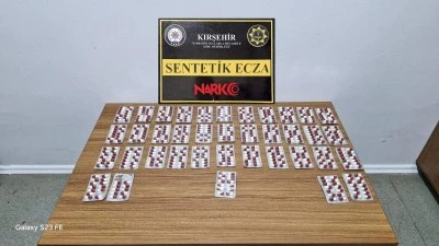 Kırşehir’de Sentetik Hap Operasyonu: 527 Adet Uyuşturucu Ele Geçirildi