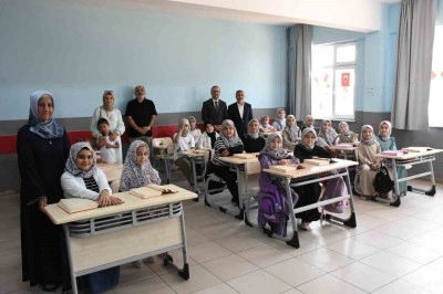 Kız hafızlık yaz kurslarına ziyaret