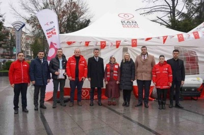 Kızılay’dan Çorlu’da kan bağışı kampanyası