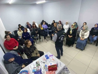 KO-MEK kursiyerlerine afet bilinci eğitimi