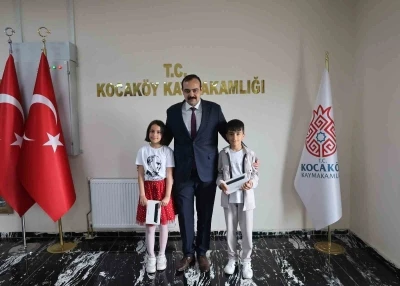 Kocak&ouml;y&rsquo;de &ccedil;ocuklara temsili kaymakamlık sertifikası verildi