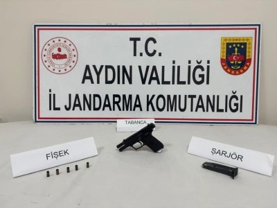 Koçarlı’da havaya ateş açan şahıs yakalandı